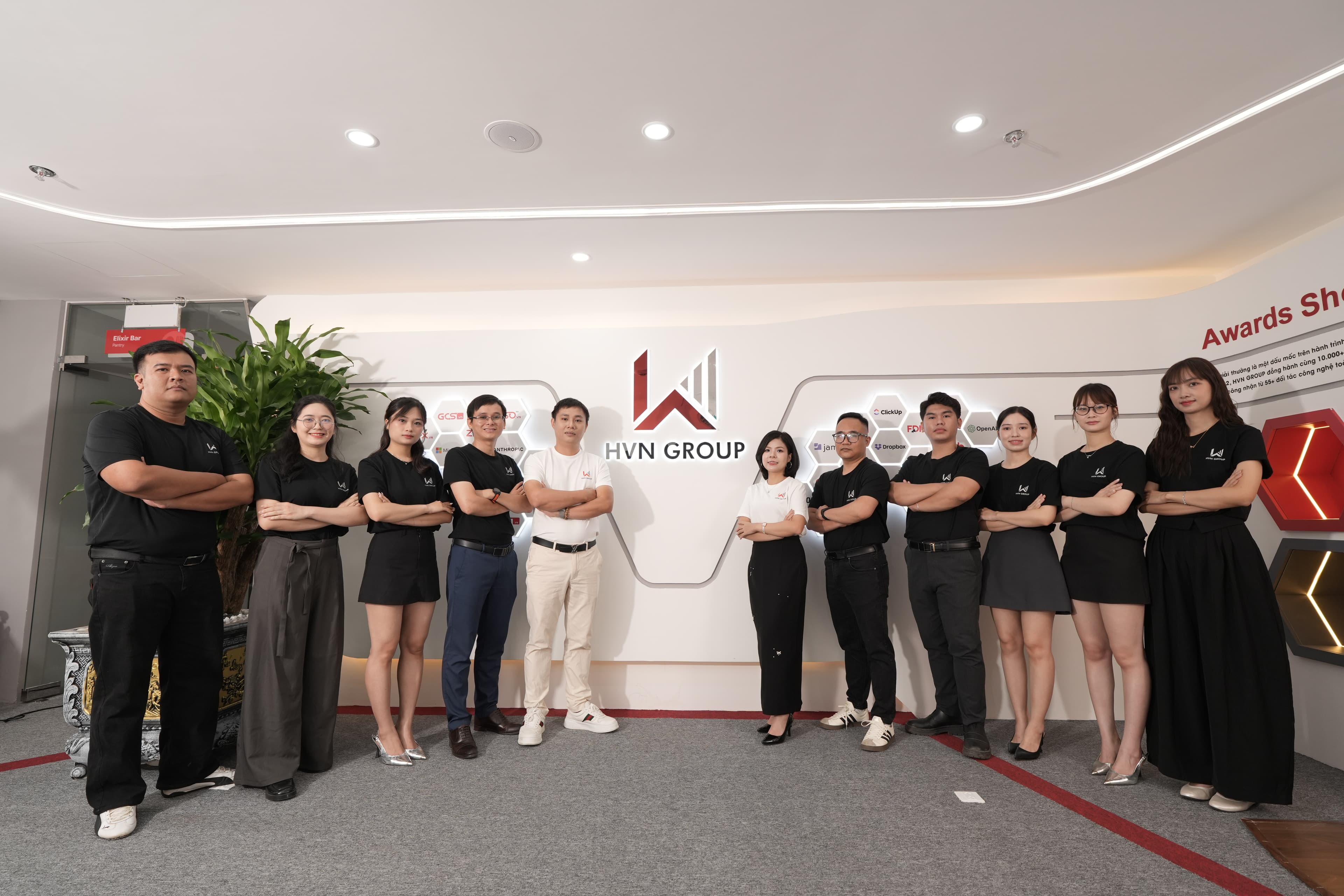 Đội ngũ HVN Group tại văn phòng Hà Nội